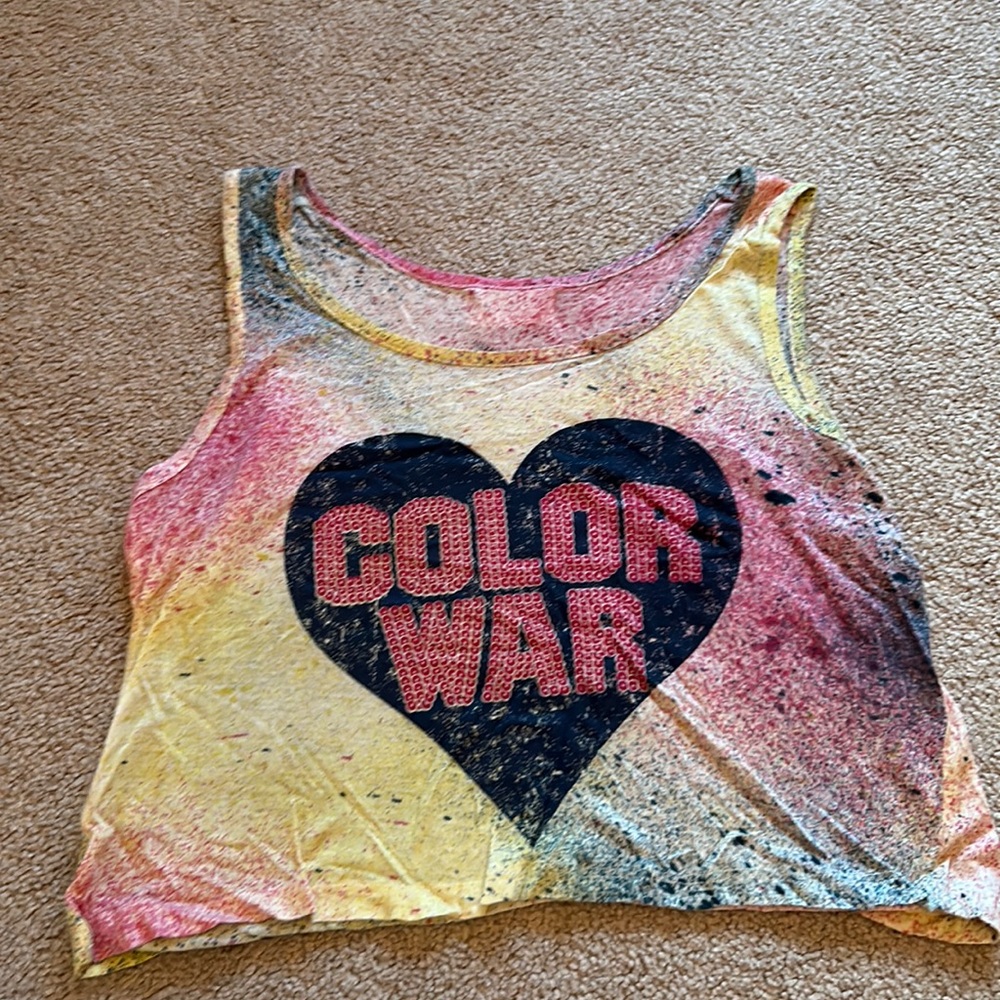 TEASE tank top “color war”